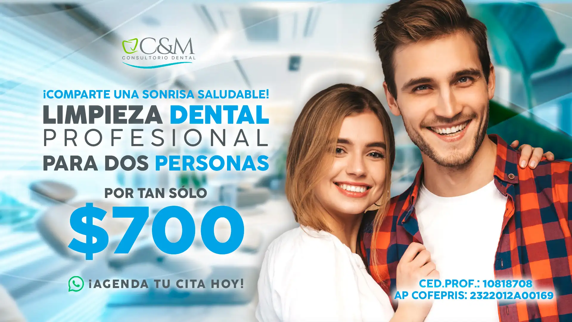 Limpieza Dental Banner Horizontal
