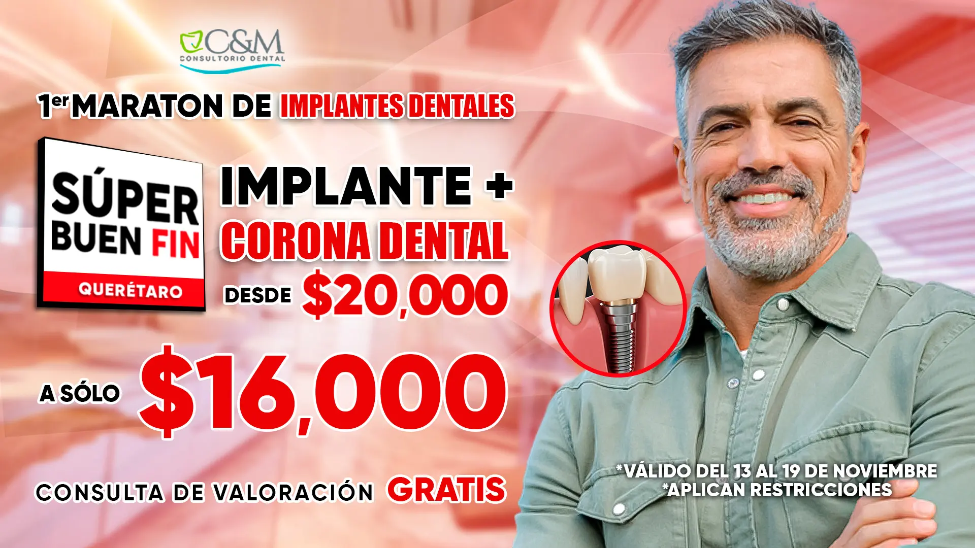 Limpieza Dental Banner Horizontal