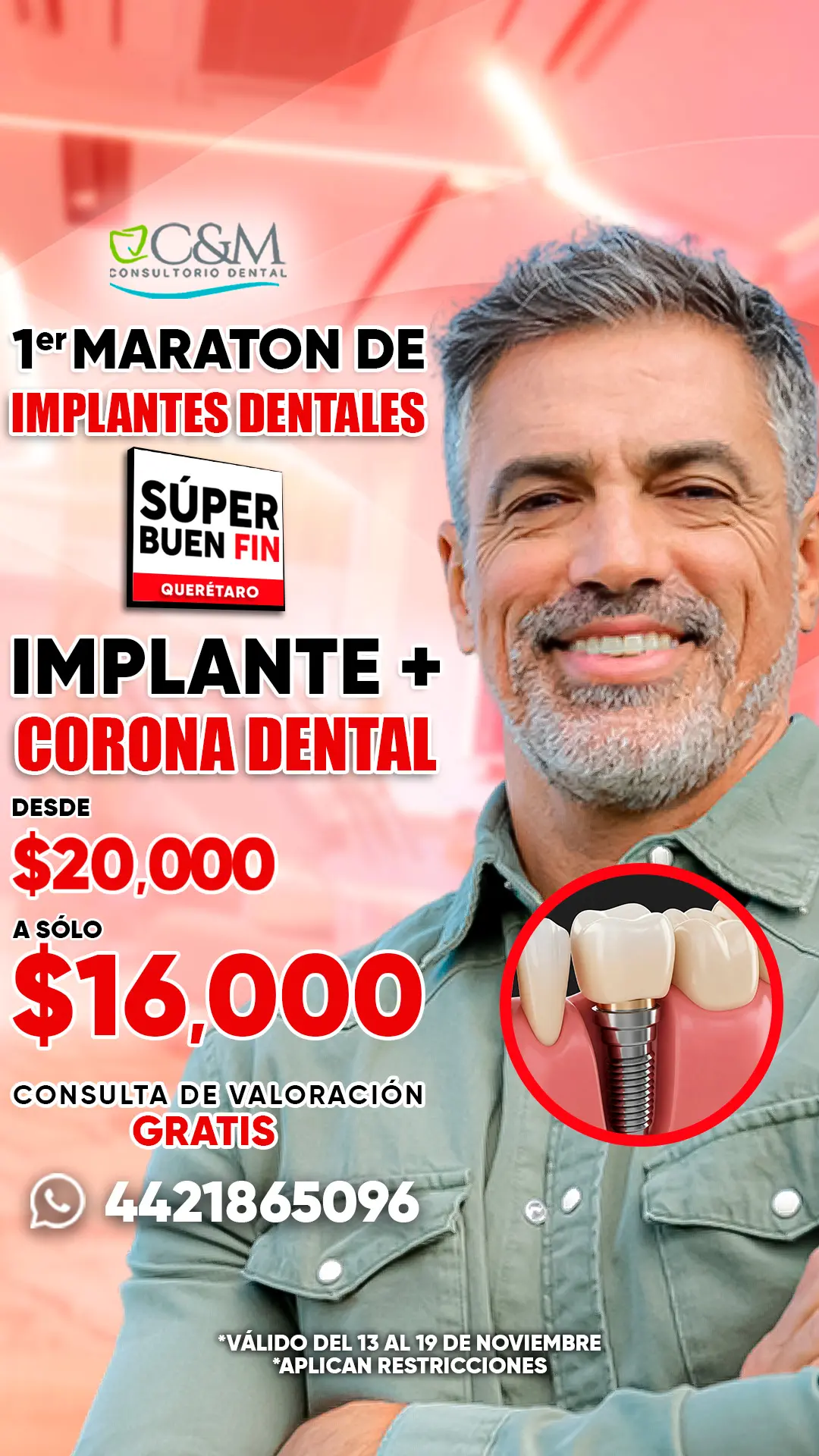 Limpieza Dental Banner Vertical