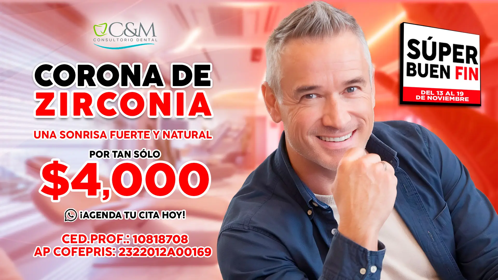 Corona de Zirconia Banner Horizontal